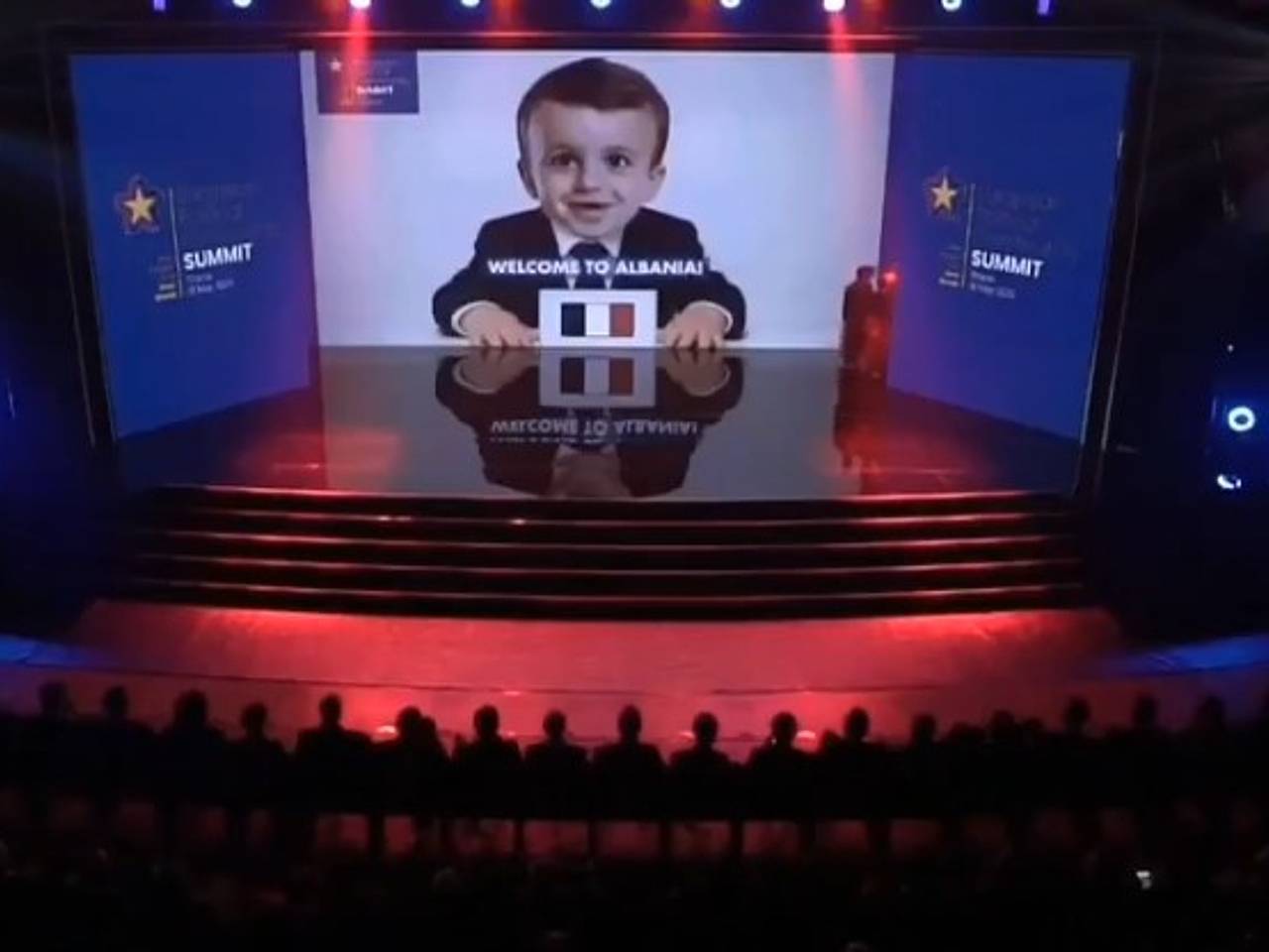 На саммите в Албании европейских лидеров показали в образе детей