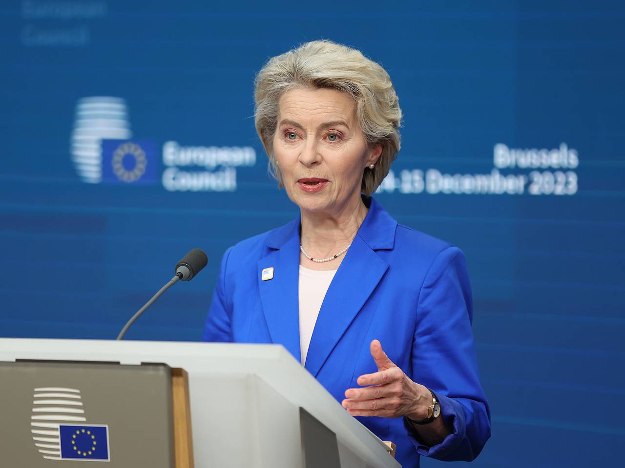 Глава Еврокомиссии пообещала продолжить поддержку Зеленского после разговора с Трампом
