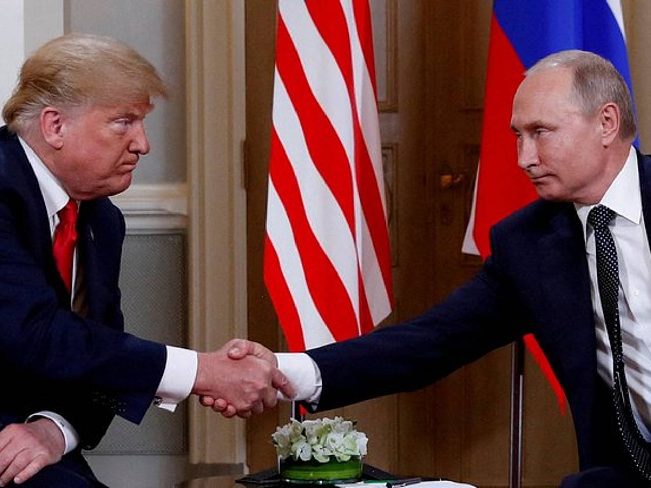 Путин поздравил Трампа с рождением внука