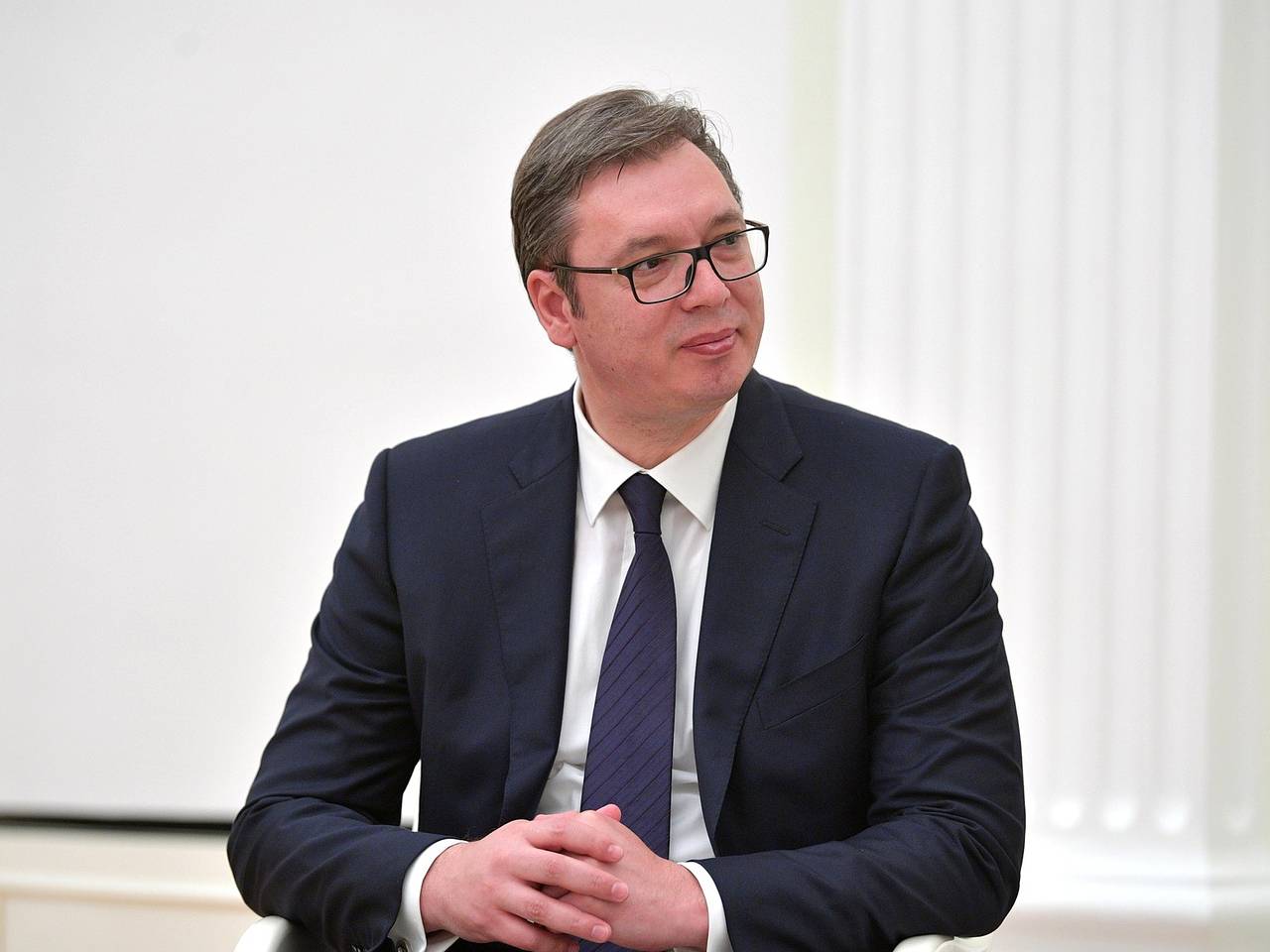 Президент Сербии посетил Красную площадь в Москве