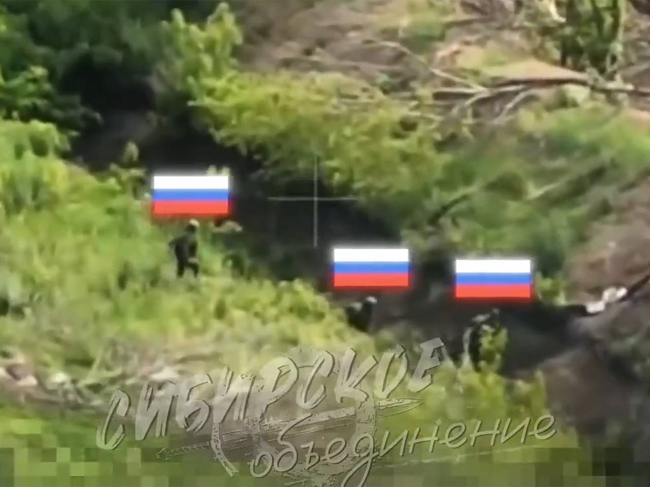 Появились первые кадры пересечения границы Днепропетровской области военными ВС РФ