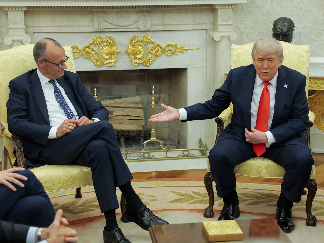 Переговоры Мерца и Трампа