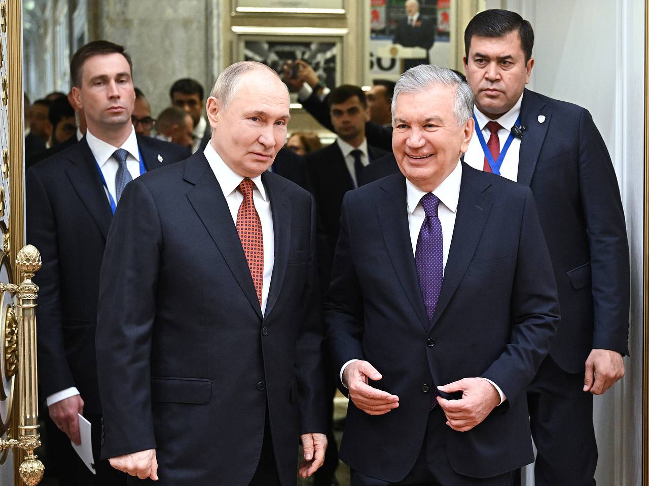 Путин провел встречу с главой Узбекистана