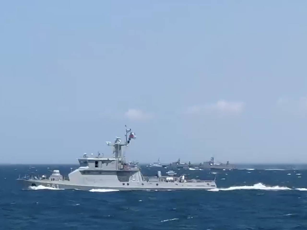 Азербайджан провел военные учения в Каспийском море с одной постсоветской страной