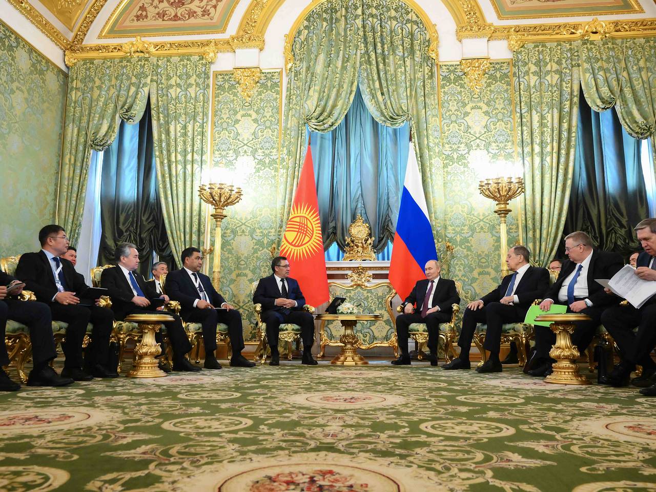 Путин принял в Кремле президента постсоветской страны