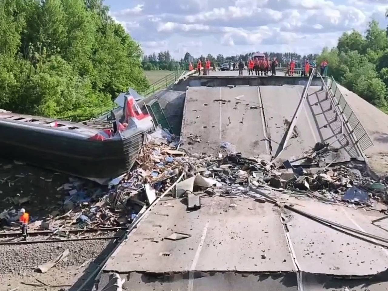 В МИД России прокомментировали атаки на железнодорожные мосты
