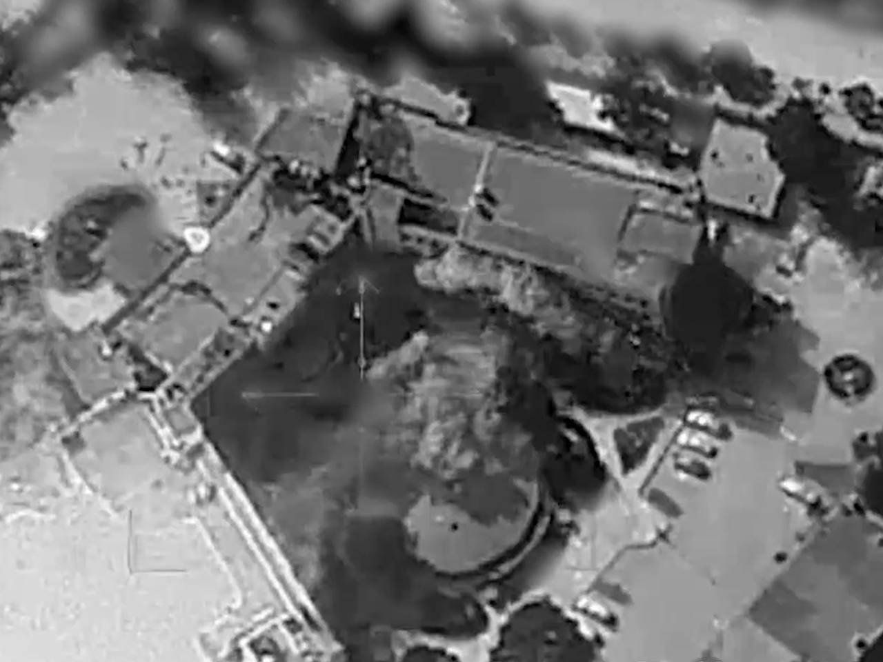 ВВС Израиля сняли удар по Генштабу Сирии с воздуха