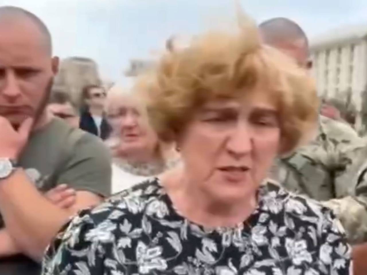 Семьи бойцов ВСУ вышли на Майдан