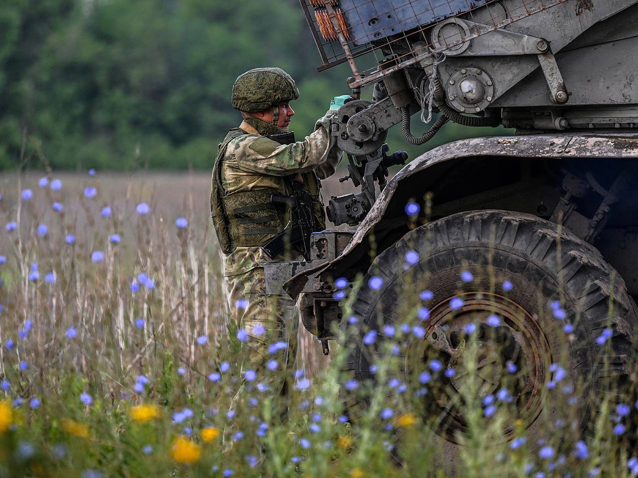 Российские войска продвинулись у границ Днепропетровской области