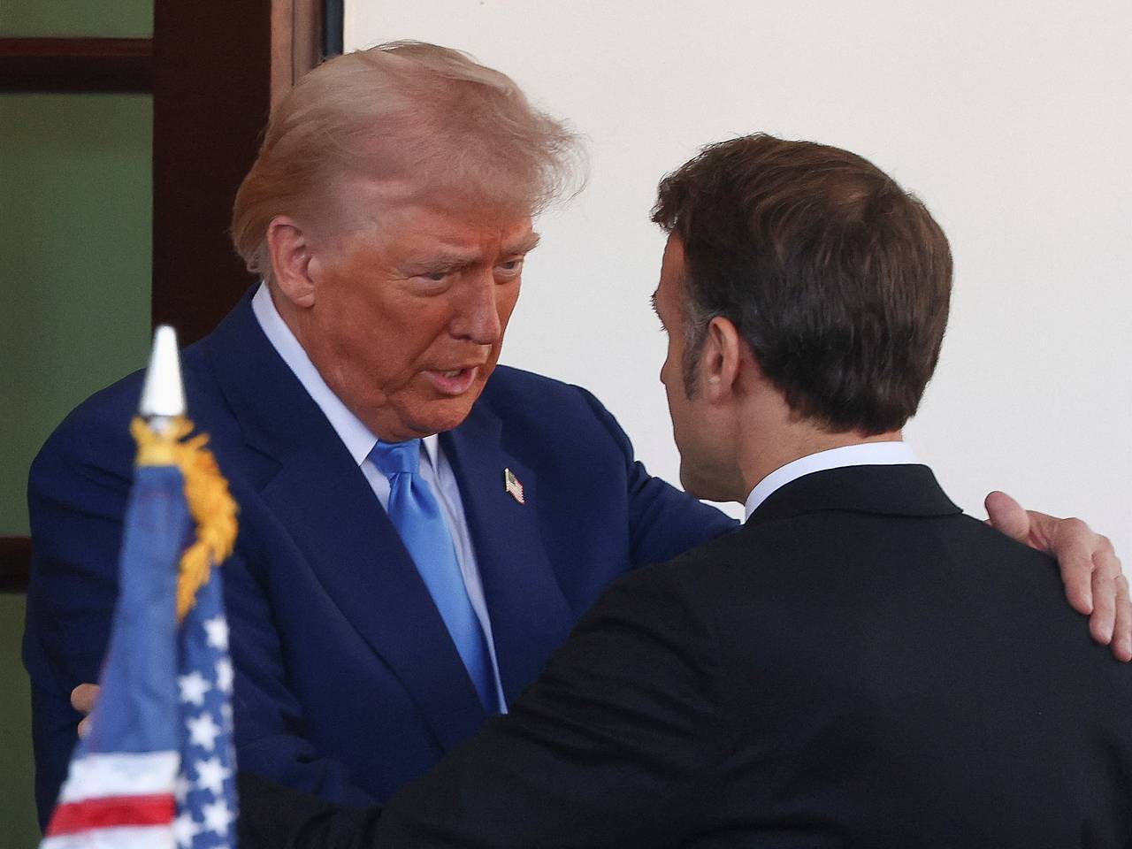 Раскрыты слова Трампа о Путине в беседе с Макроном