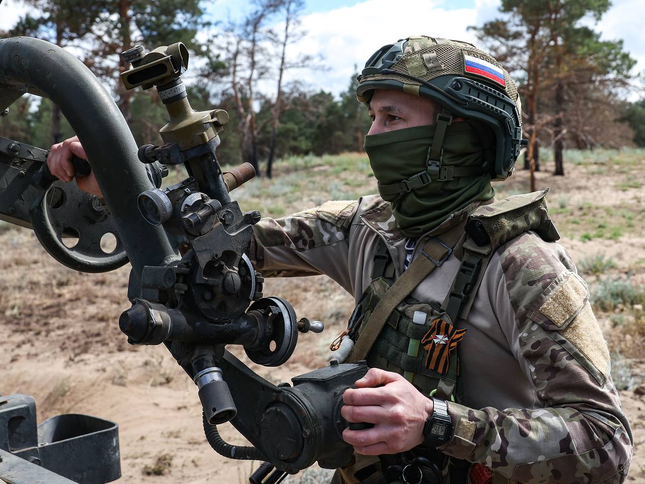 Российские войска начали зачистку под Константиновкой
