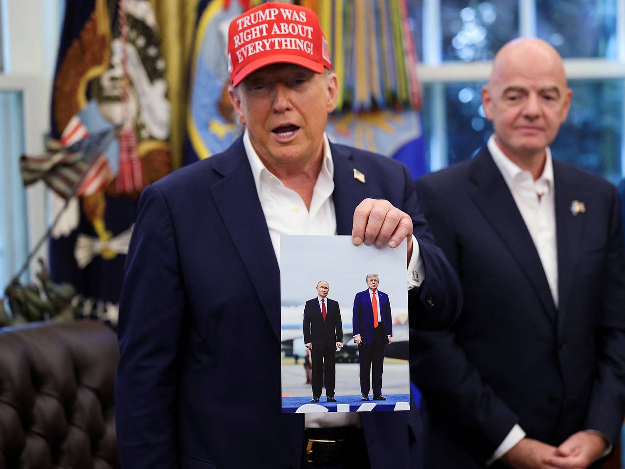Трамп заявил о стремлении Путина к миру на Украине