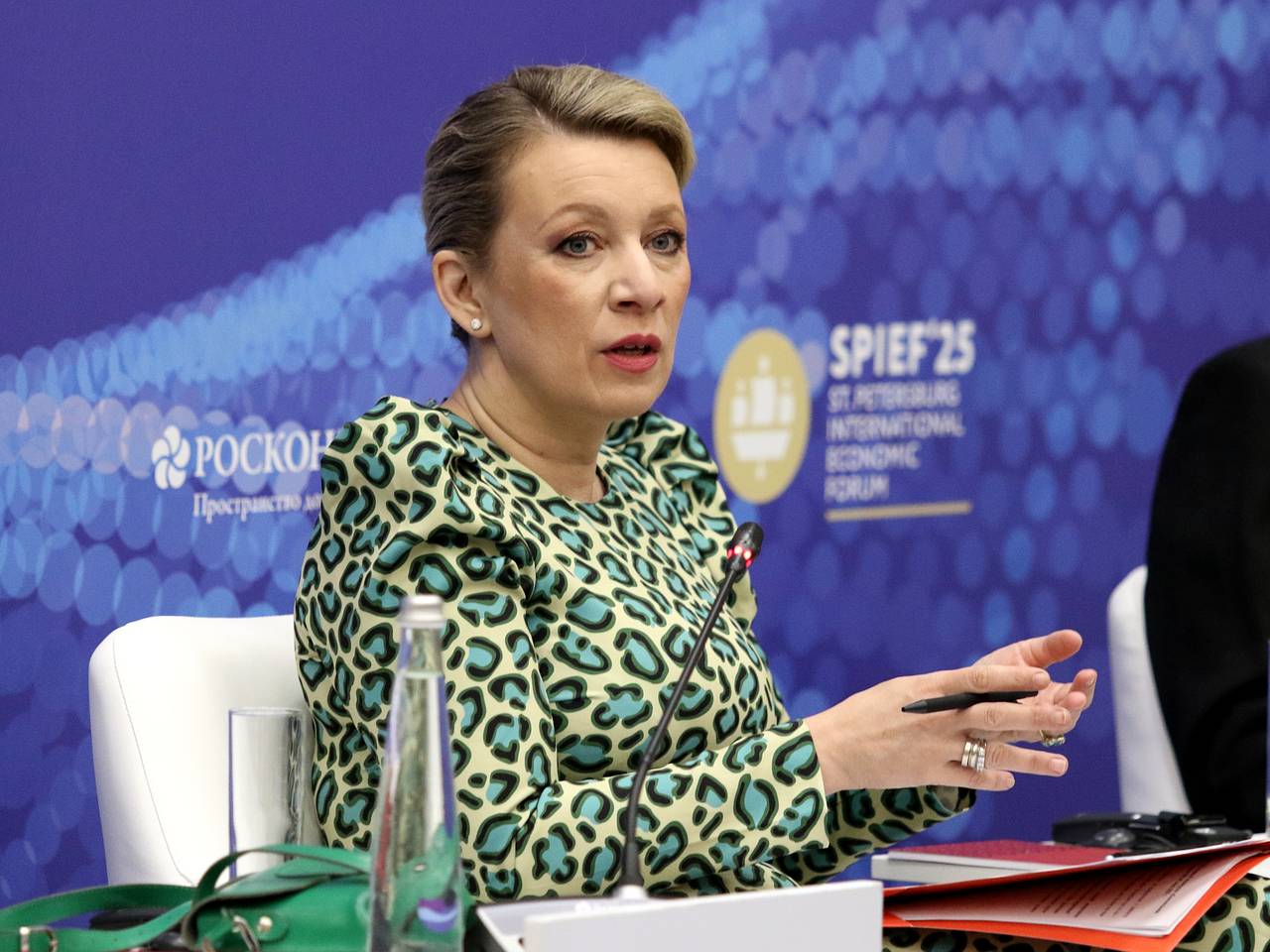Захарова раскрыла причину задержания украинца по делу о «Северных потоках»