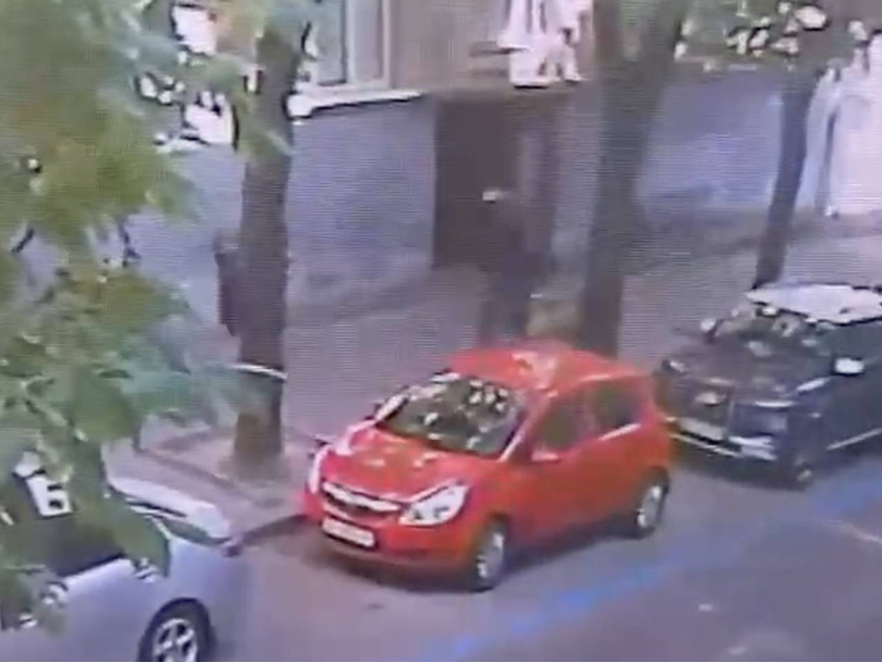 Опубликованы кадры убийства Парубия