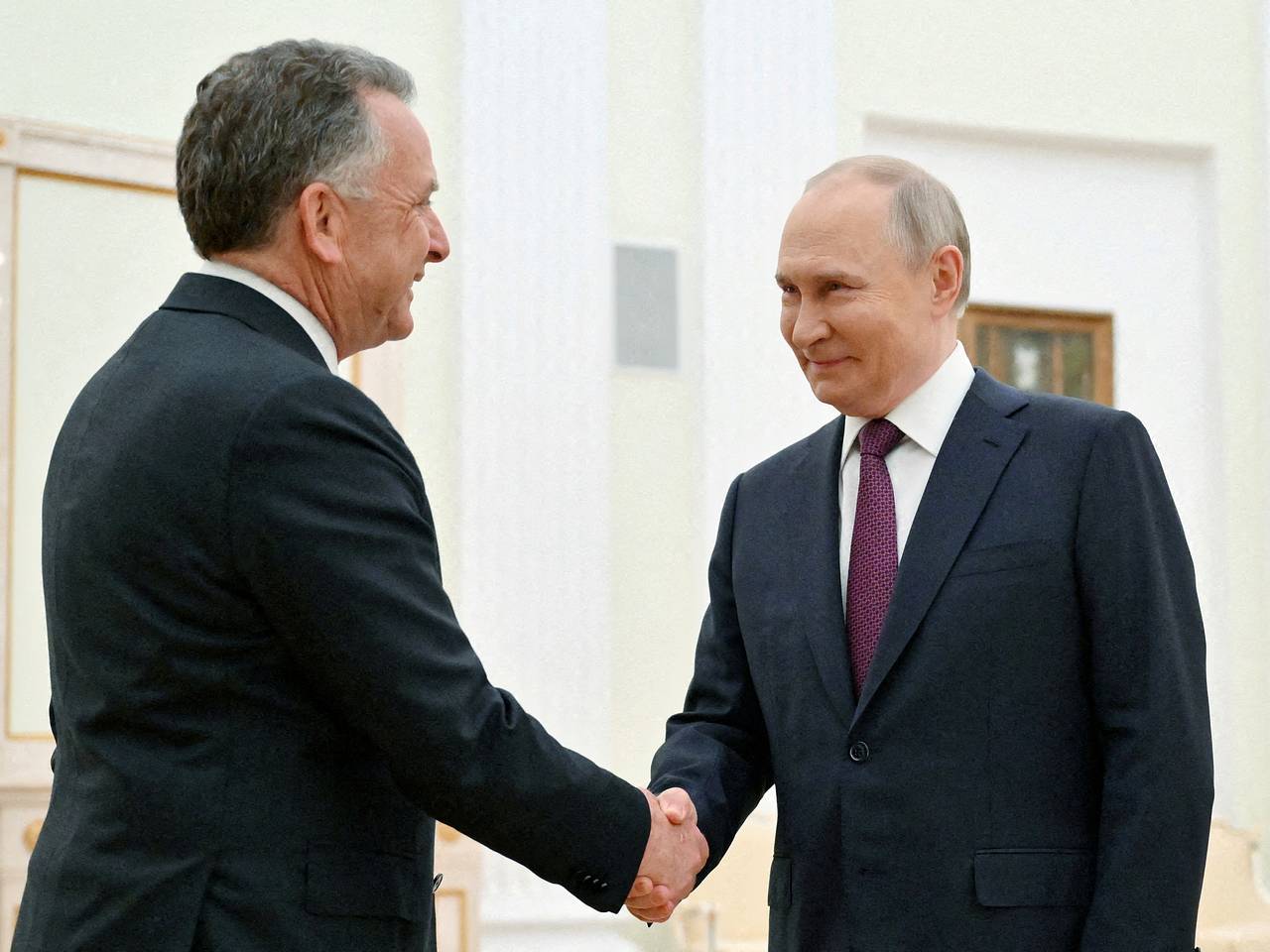 Встреча Путина и Уиткоффа