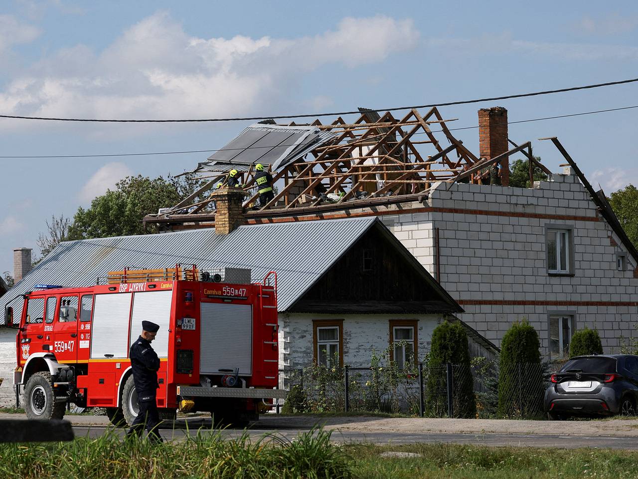 Польская полиция обнаружила «похожий на дрон объект»