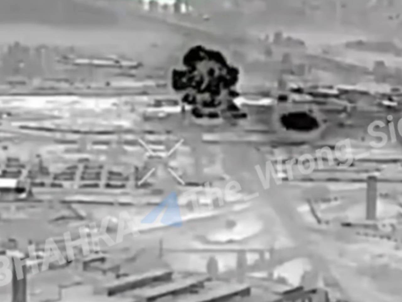 Удар трех ФАБ по Купянску попал на видео