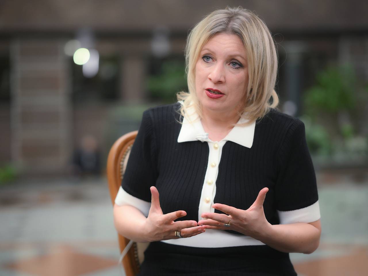 Захарова отреагировала на заявление Санду о подкупе избирателей на выборах
