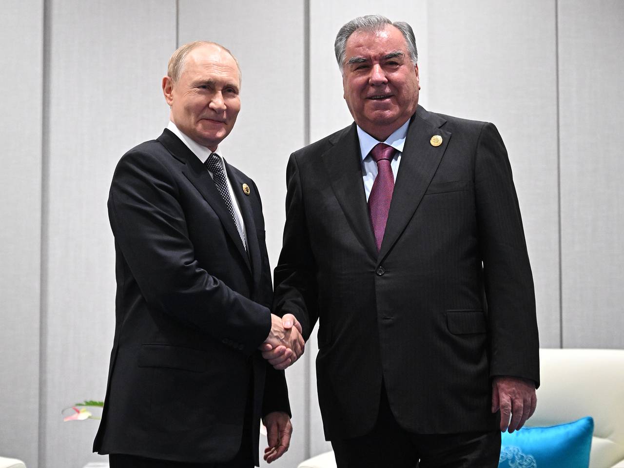 Путин встретился с президентами Таджикистана и Узбекистана