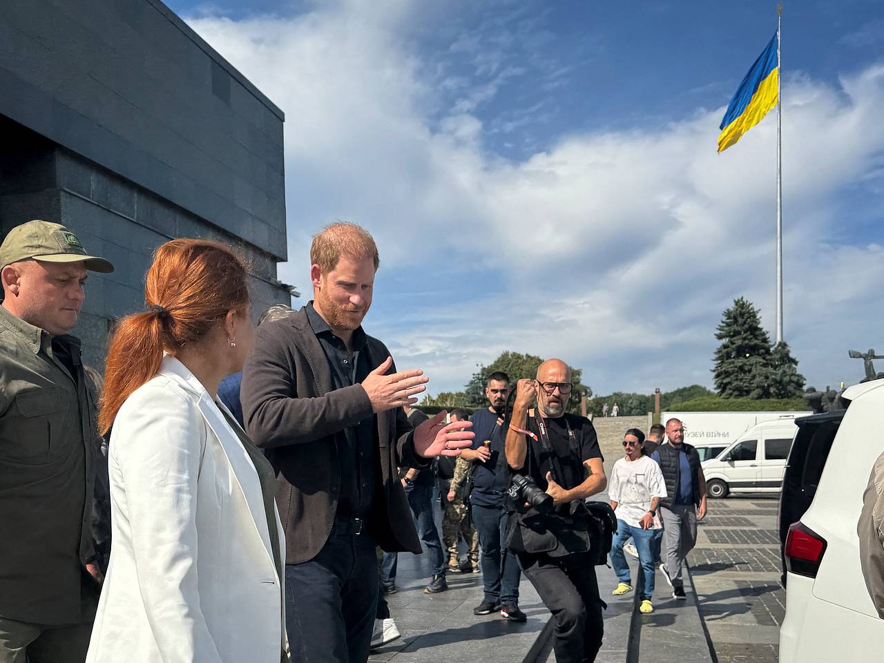 Принц Гарри рассказал о посещении мемориала на Майдане