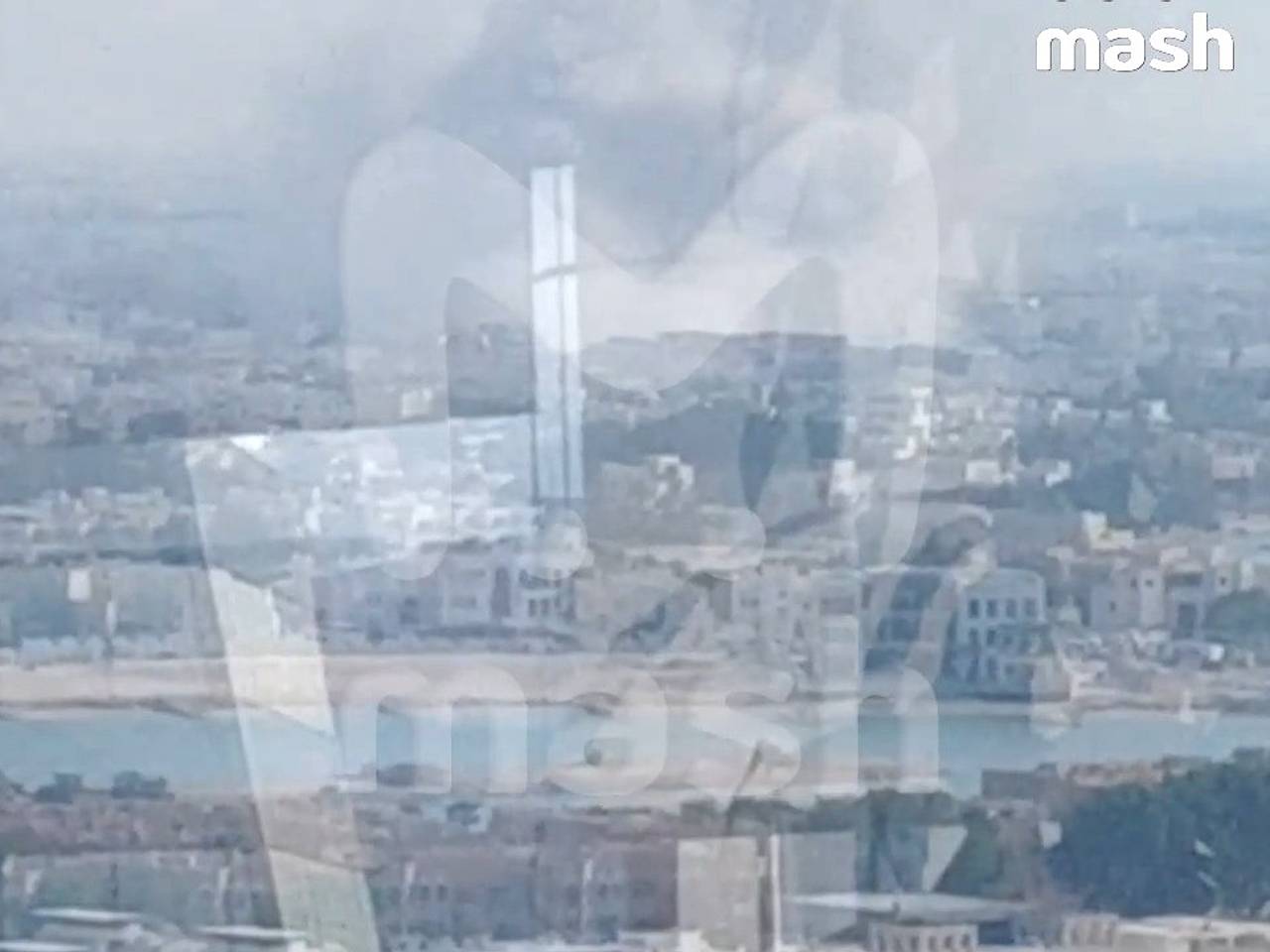 Тряска высоток в Катаре из-за ударов Израиля попала на видео