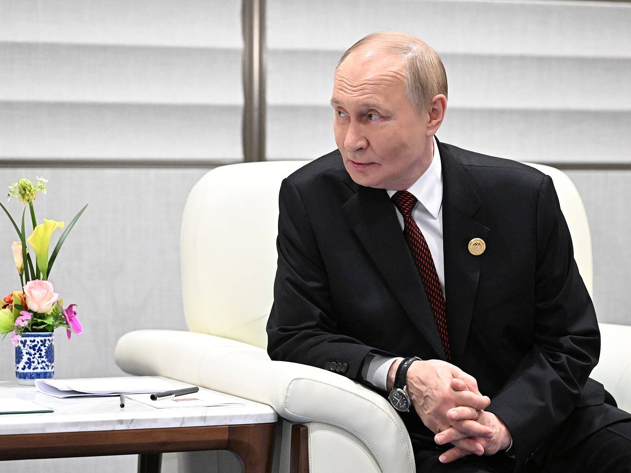 Путин встретился с президентом Ирана