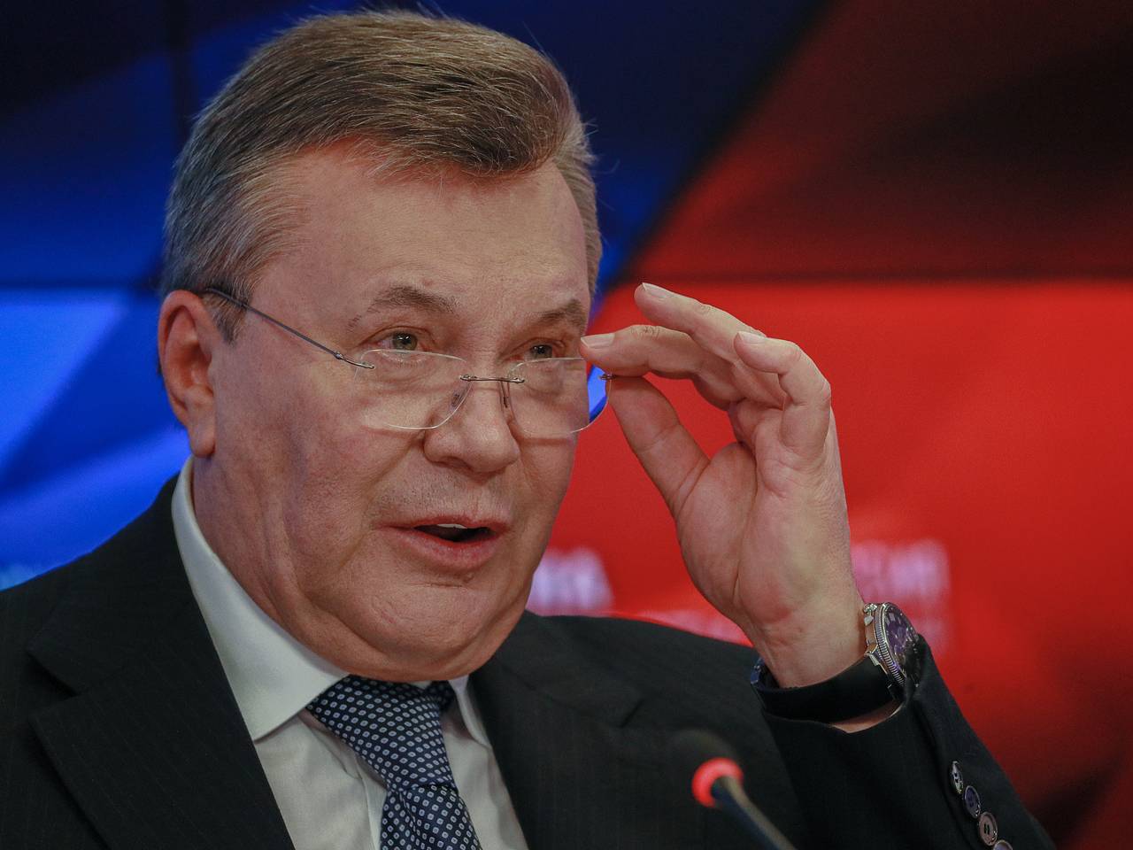 Янукович впервые за долгое время выступил публично