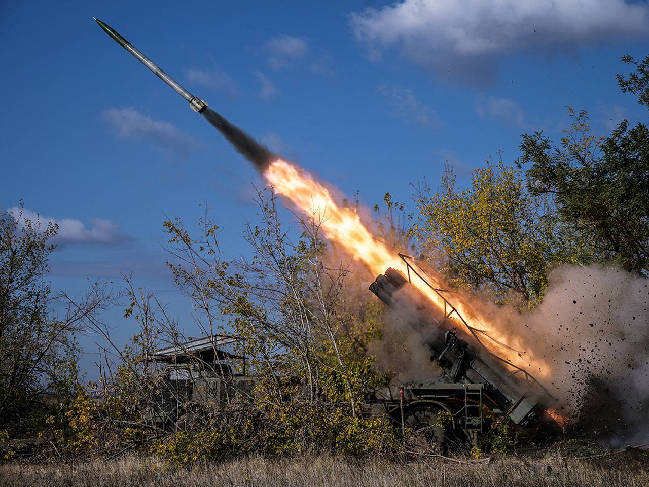 Россия выпустила по Украине рекордное число дронов и ракет