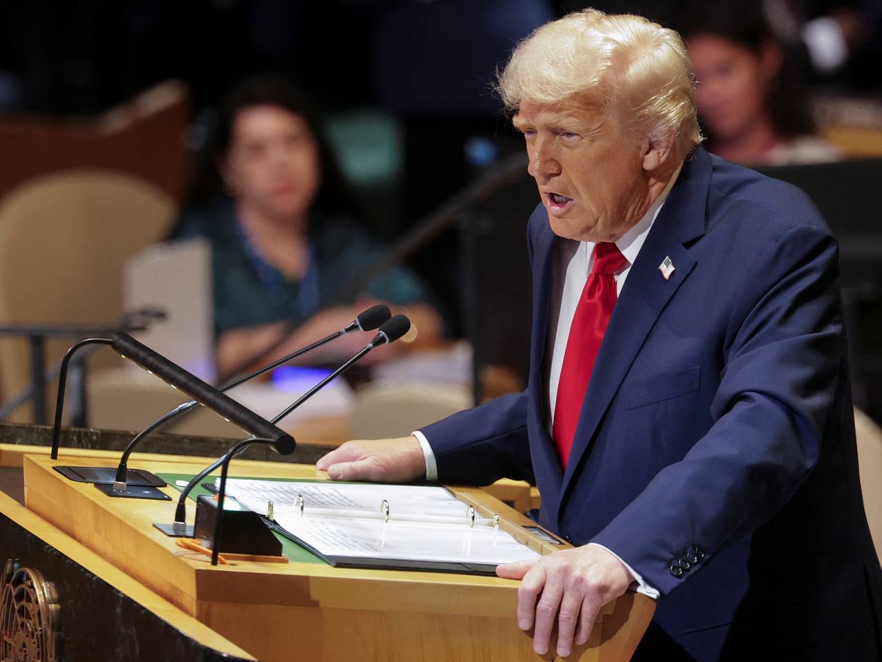 Трамп сделал заявление в ООН об отношениях с Путиным