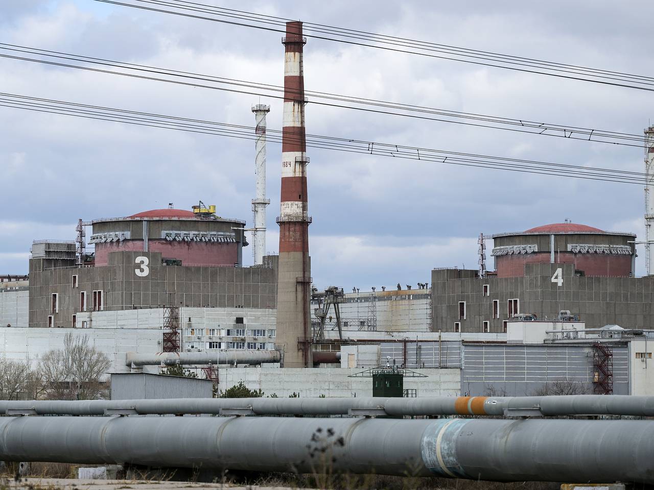 Украинский БПЛА пытался атаковать Запорожскую АЭС