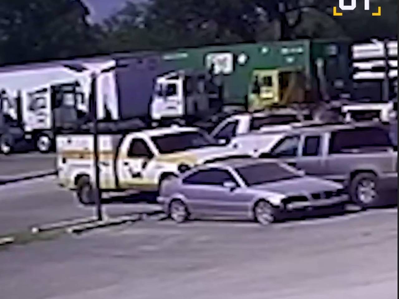 Момент падения самолета в Техасе сняли на видео
