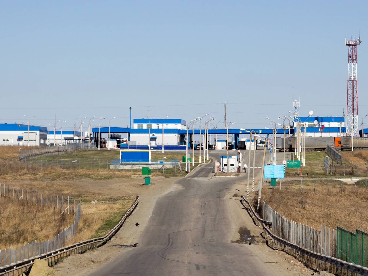 В Казахстане заявили об отсутствии очередей из грузовиков на границе с Россией