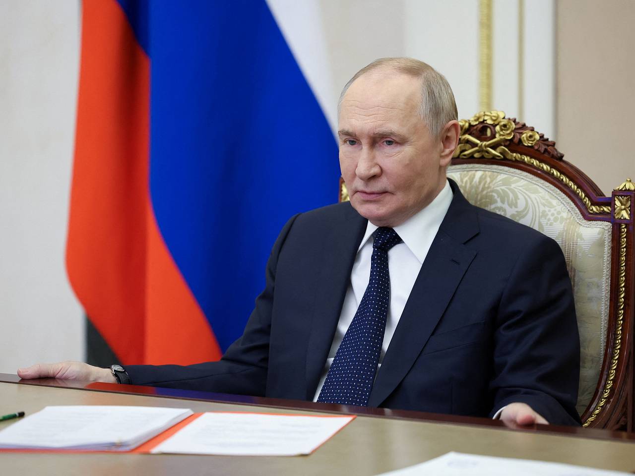 В Кремле высказались о планах Путина на разговор с Трампом