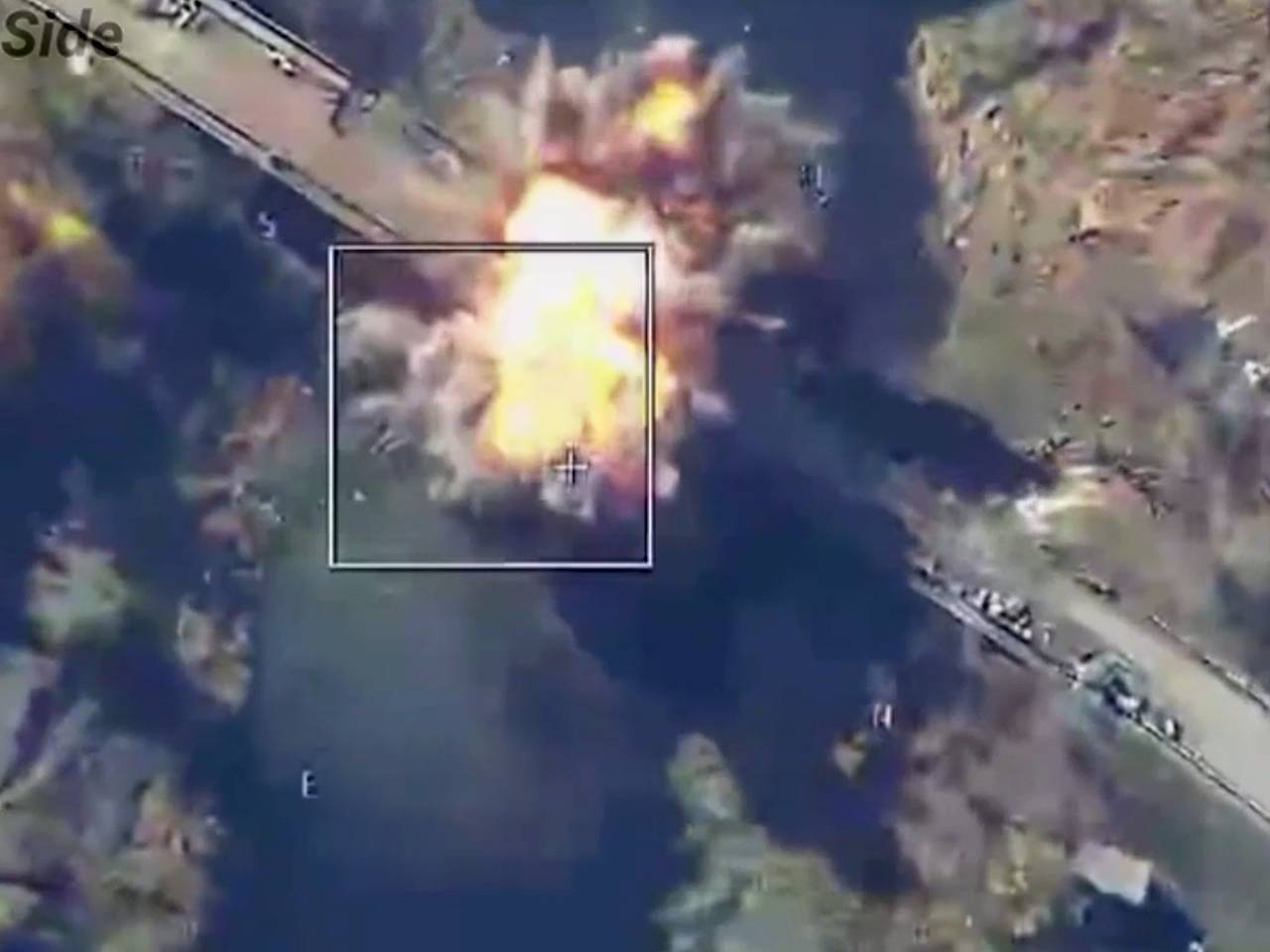 Российские войска уничтожили использовавшийся ВСУ мост в Днепропетровской области