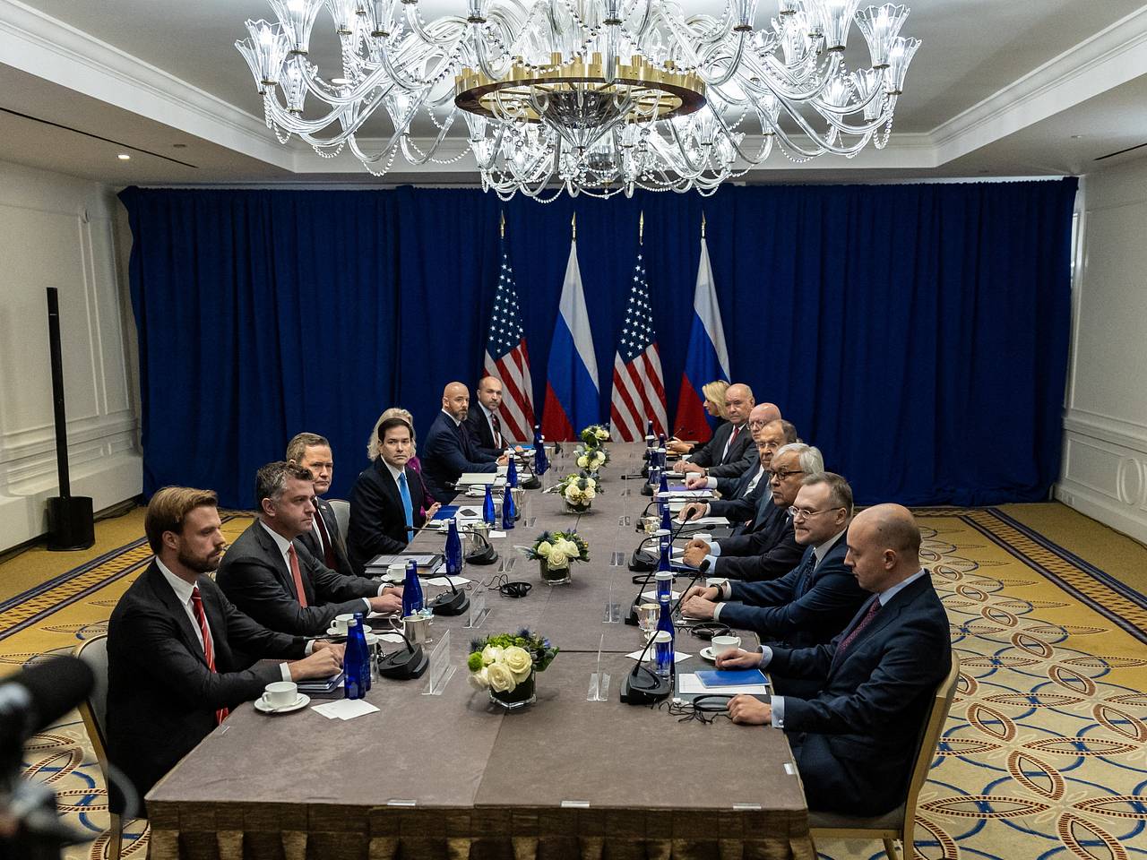 Встреча Лаврова и Рубио