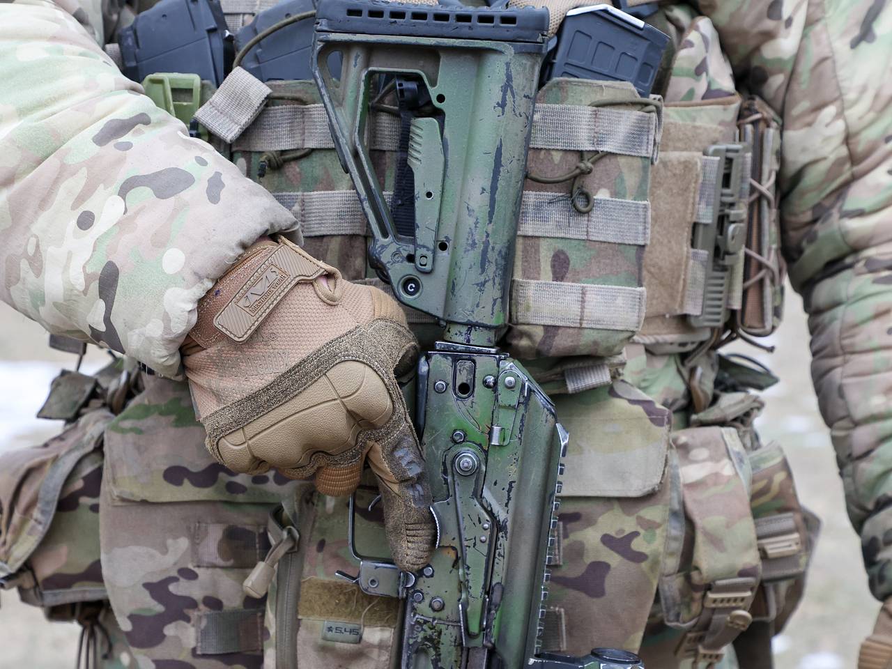 Российские войска вошли в западную часть Красноармейска