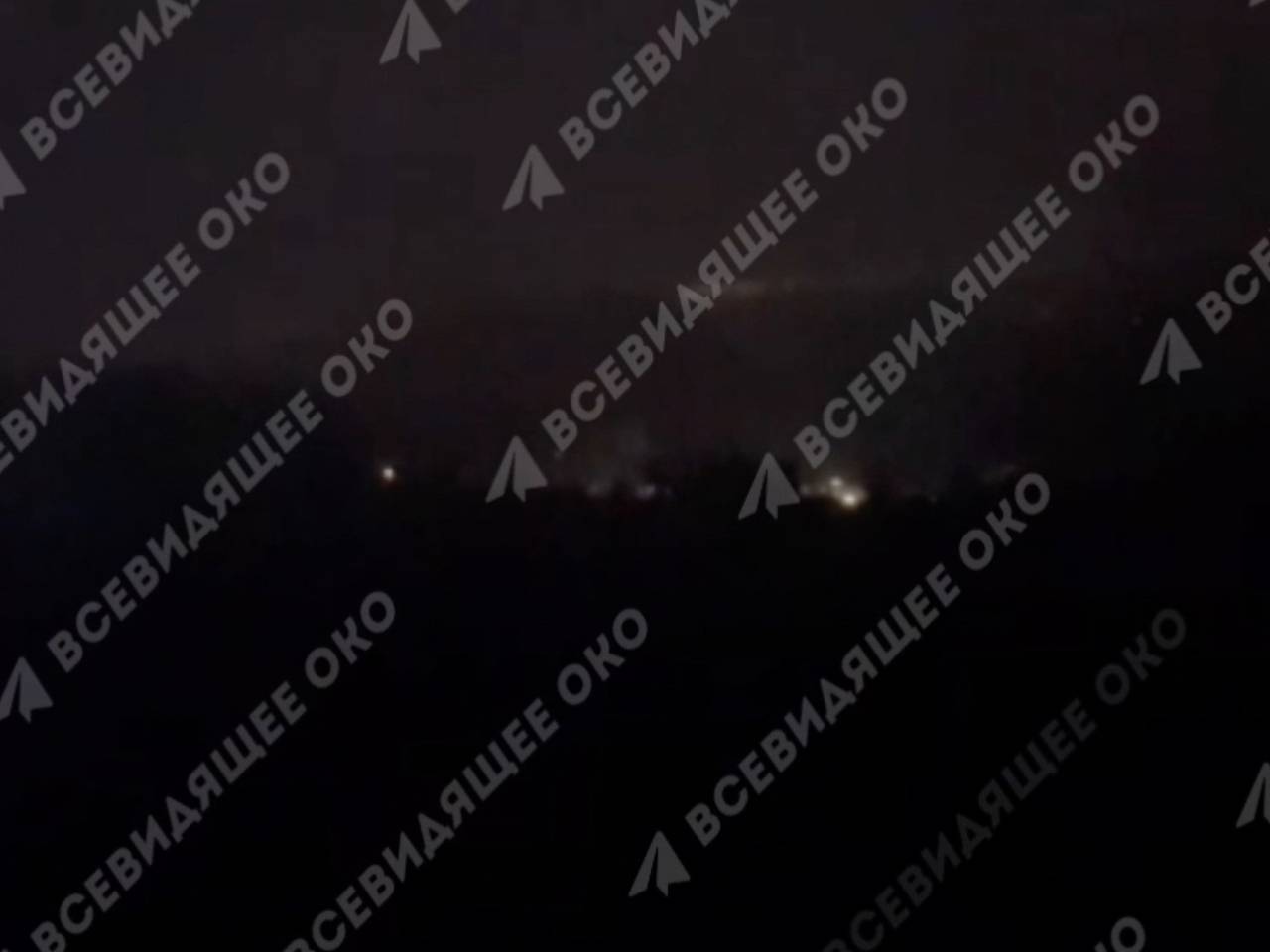 Момент погрузившего Киев во тьму удара ракеты попал на видео