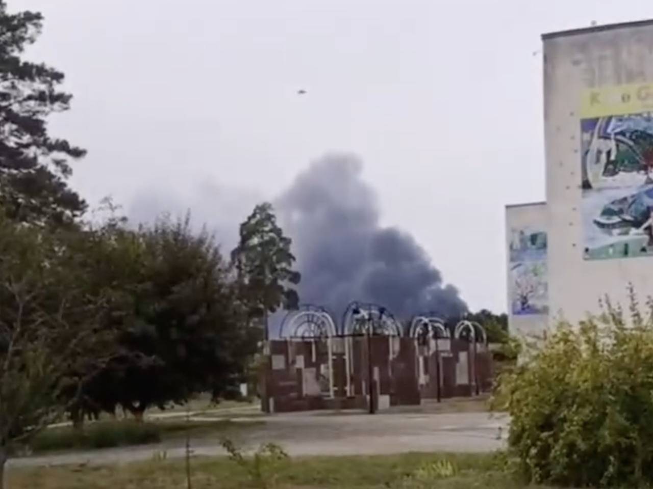 В городе Киевской области произошел блэкаут после ударов дронов