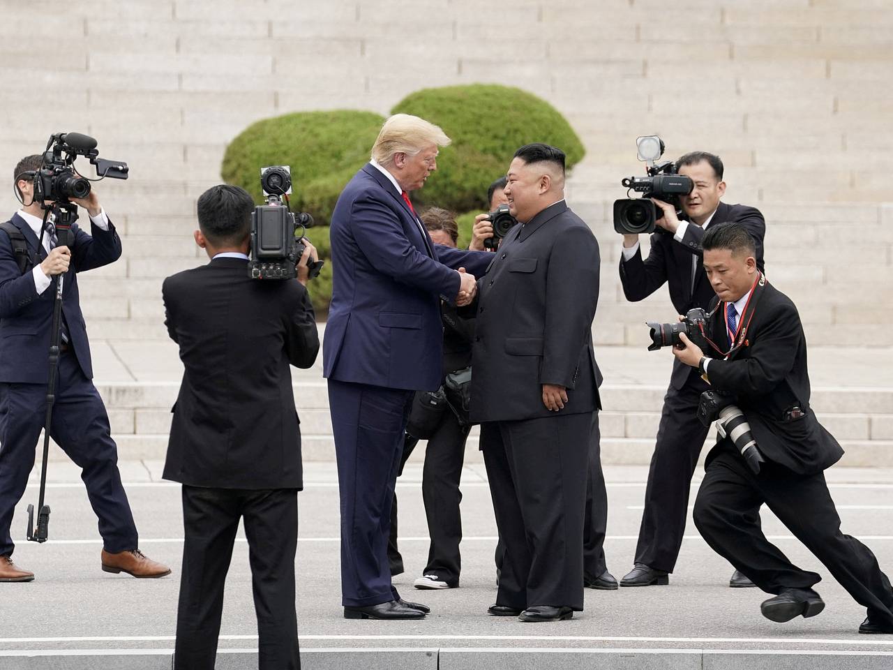 Названо вероятное место встречи Трампа и Ким Чен Ына