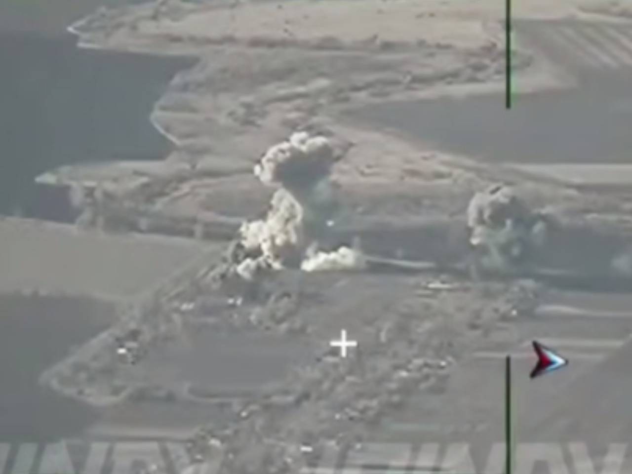 Удары авиабомб в Харьковской области попали на видео